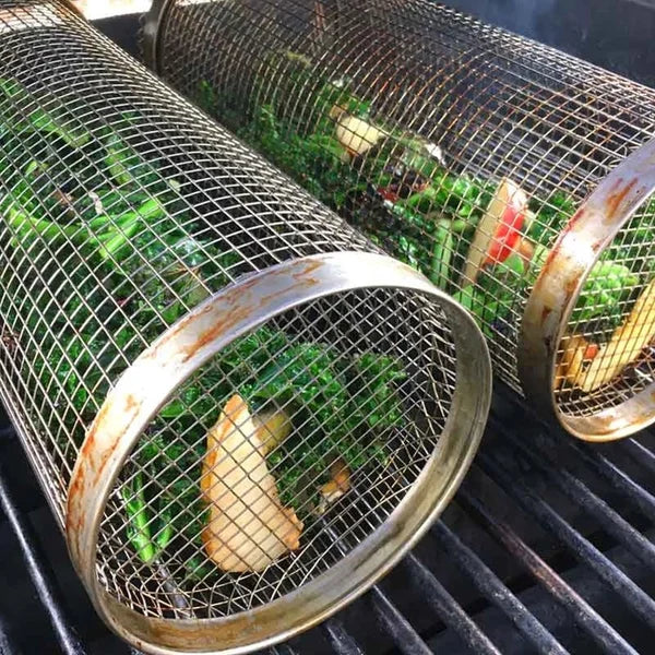 Skanto | Grill Spin - Rullbar Grillkurv (1+1 Gratis)