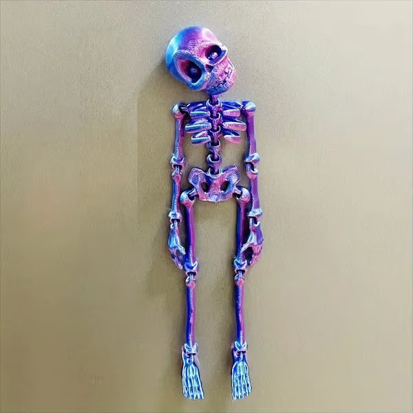 Skanto | 3D-printet vintage skjelett magnetisk figur 🎃