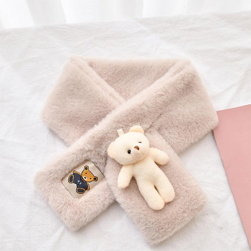 Skanto | Sweet Bear Plush Bib For Adults And Children