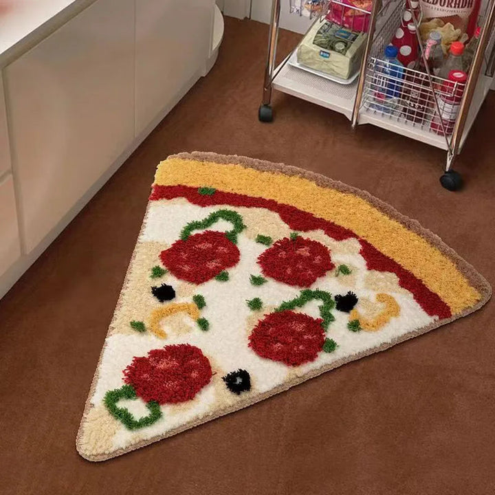 Skanto | Fluffy Tuftet Pizza Bademat