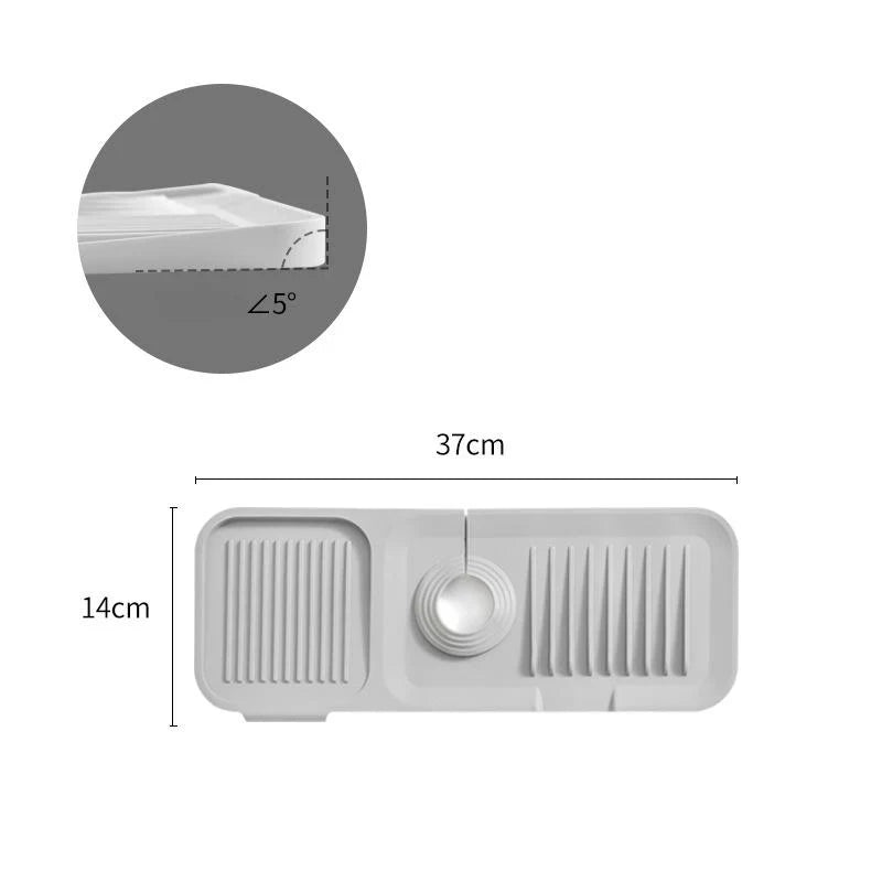 Turbo Dryer Mat — Si farvel til våte overflater og kaos for et kjøkken som skinner og er avslappende! | Skanto