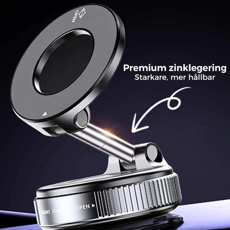 LumaTrust Magnetisk Bil Telefonholder med Vakuum Sugekraft | Skanto