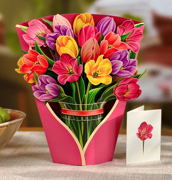 Skanto | Plast Pop-up Blomster | Incl. Gratis Gavekort - Fair