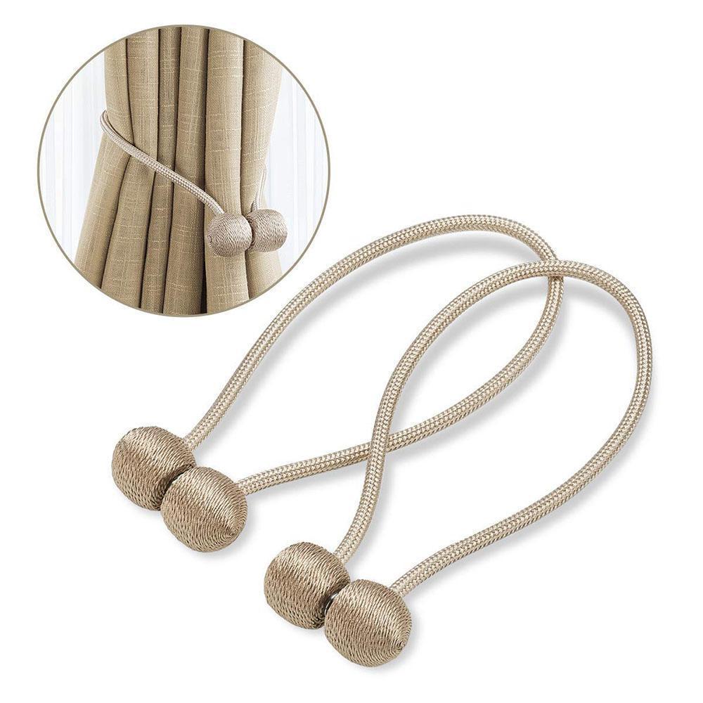 Skanto | Elegant Magnetisk Gardinbøyle, 2 PC