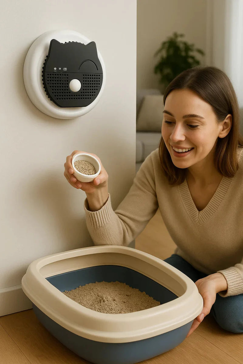 Skanto | FelineFresh – Katteboks Deodorizer Granulater for Langvarig Friskhet