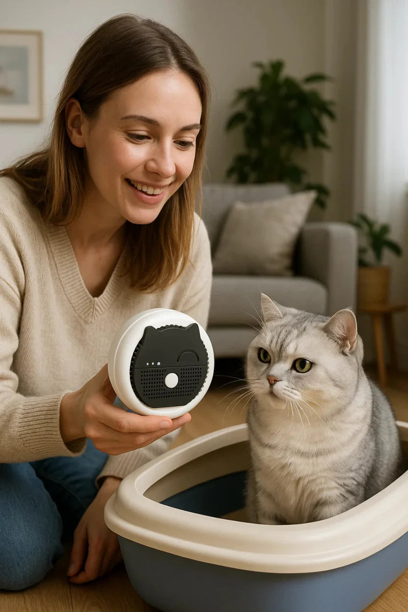 Skanto | FelineFresh – Katteboks Deodorizer Granulater for Langvarig Friskhet