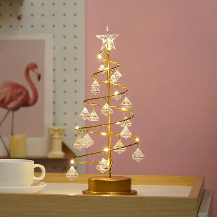 Skanto | Julebordlampe med LED spiraldesign