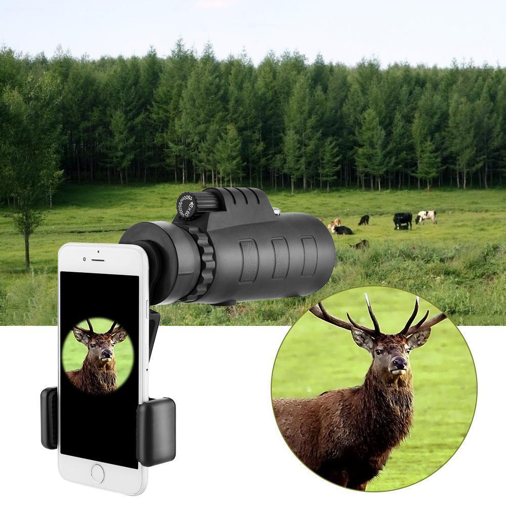 Skanto | SmartZoom™ 40x Zoom Telefoto HD Kamera Linse for iPhone, Samsung og Android Smarttelefoner