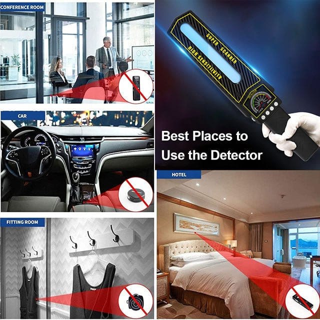 Skanto | GPS Tracker Detector #2025 – Avansert Bug Sweeper for Skjulte Kameraer og Trackere
