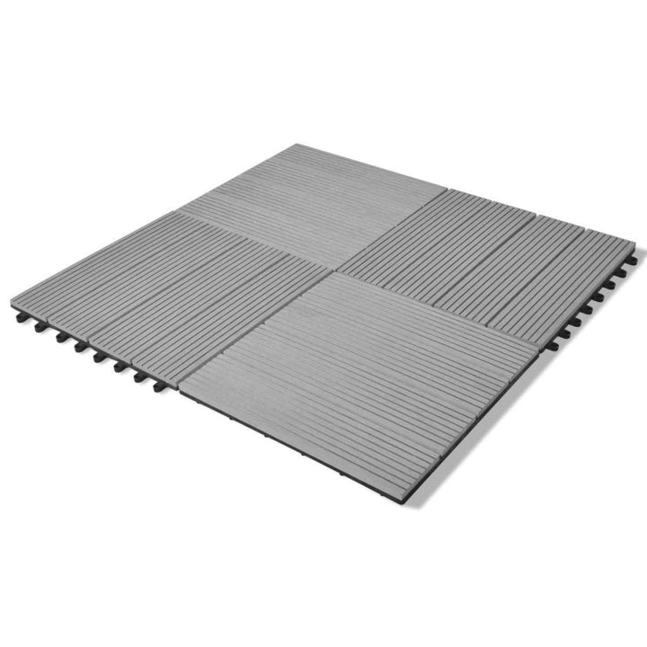 Skanto | WPC fliser 30x30cm 11stk 1m2 Grå
