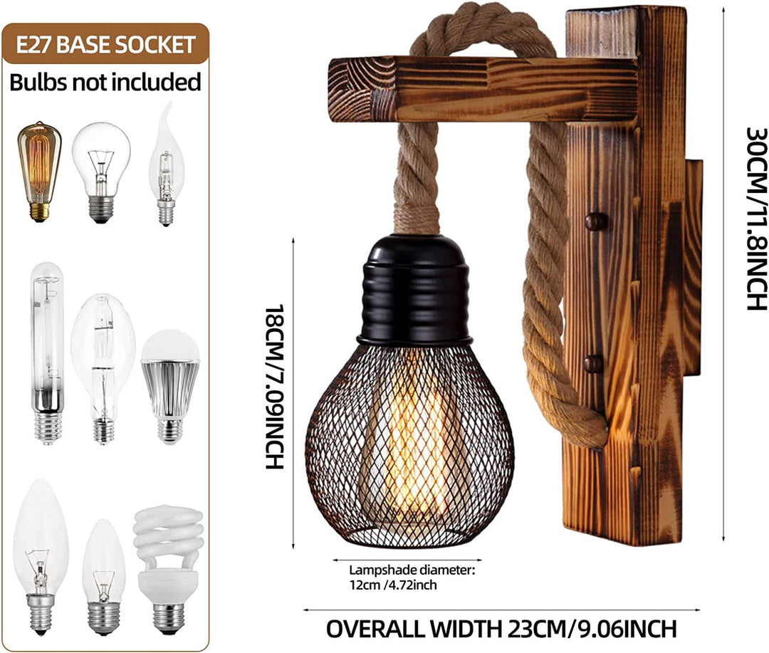 Skanto | Sail Industriell Vegglampe
