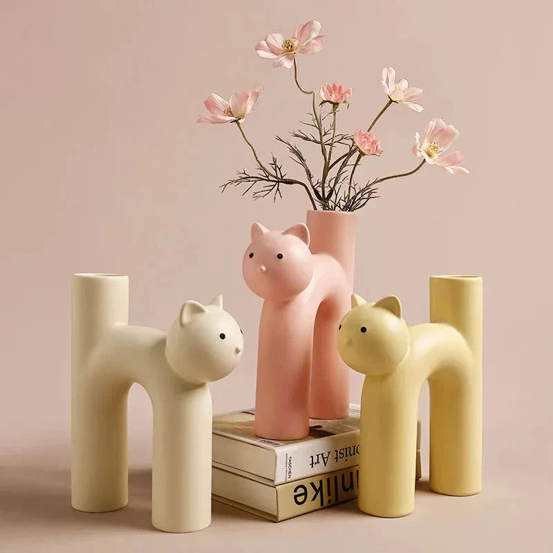 Skanto | Matte Kattunge Blomster Vase