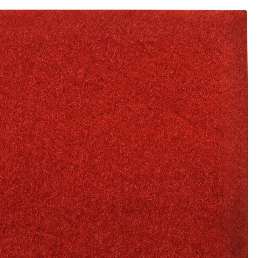 Skanto | Ekstra tung rød teppe 1 x 5 m - 400 g/m2