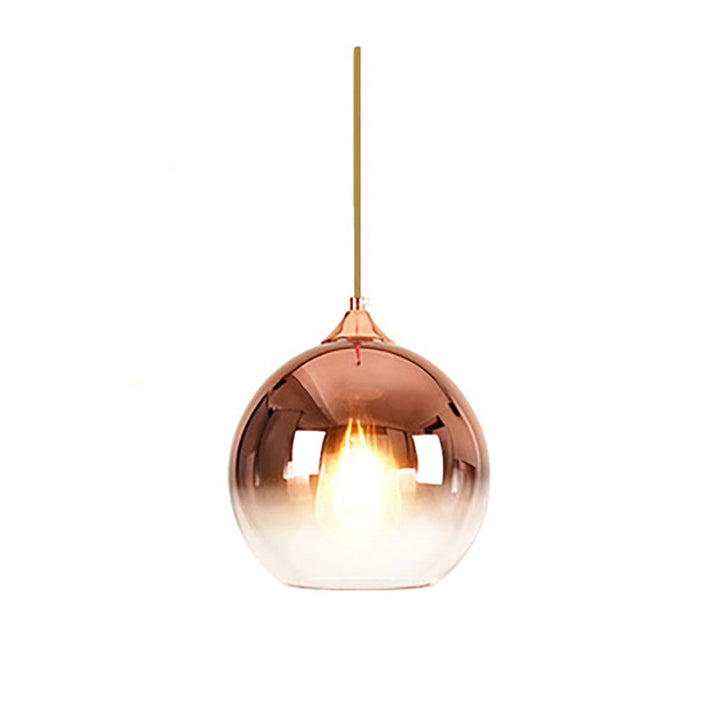 Skanto | Glass Kobber Finish Taklampe