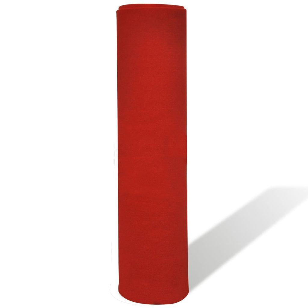 Skanto | Ekstra tung rød teppe 1 x 5 m - 400 g/m2