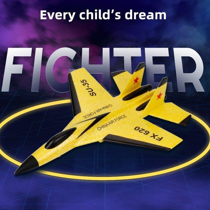 Skanto | Fizzy Plane - Fjernkontroll Kampfly Hobbyfly Glider Plane
