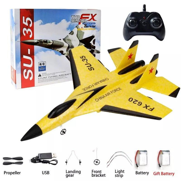 Skanto | Fizzy Plane - Fjernkontroll Kampfly Hobbyfly Glider Plane
