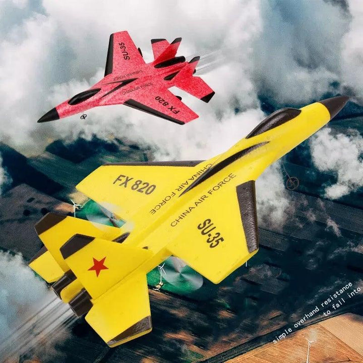 Skanto | Fizzy Plane - Fjernkontroll Kampfly Hobbyfly Glider Plane
