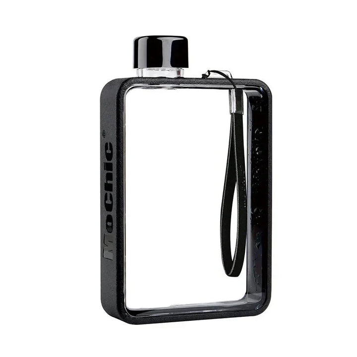 Skanto | Flat gjennomsiktig vannflaske