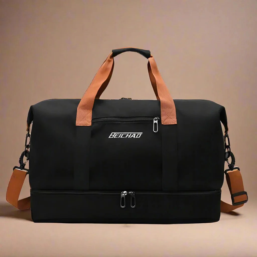 Skanto | STRIDEGEAR – Vanntett Duffel Bag med Skopose & Tørr-Fukt Separasjon
