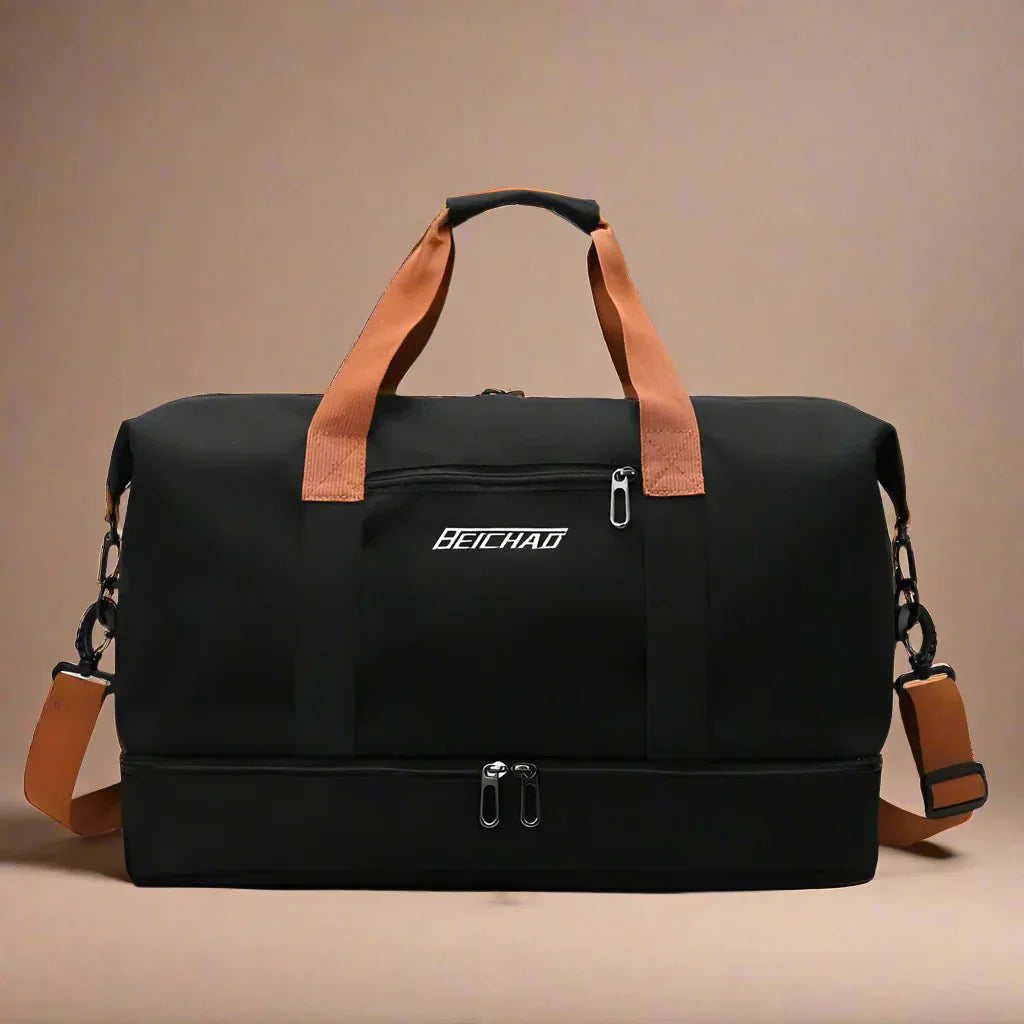 STRIDEGEAR – Wasserdichte Reisetasche mit Schuhfach und Nass-/Trockenfach