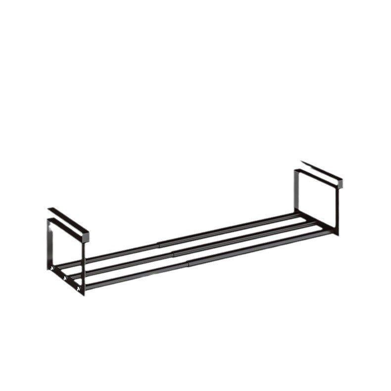 Skanto | FlexFit Hylleforlengelse – Justerbar Skoskaporganisator – Plassbesparende Oppbevaringsløsning – Verktøyløs Montering – Passer 40–65 cm