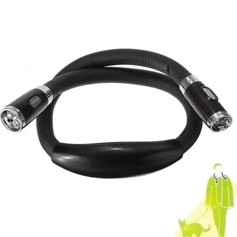 FlexiGlow – Fleksibel LED-Nackenlampe til Stricken, Basteln og Lesen