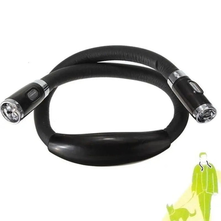 FlexiGlow – Fleksibel LED-Nackenlampe til Stricken, Basteln og Lesen