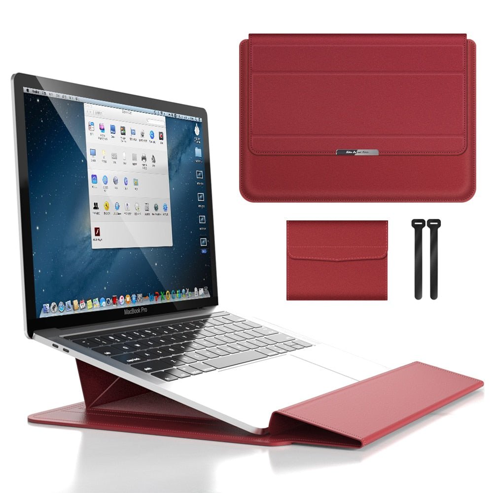 FlexiGuard – Schlanke, wasserdichte Laptoptasche med Stoßschutz og Ständer