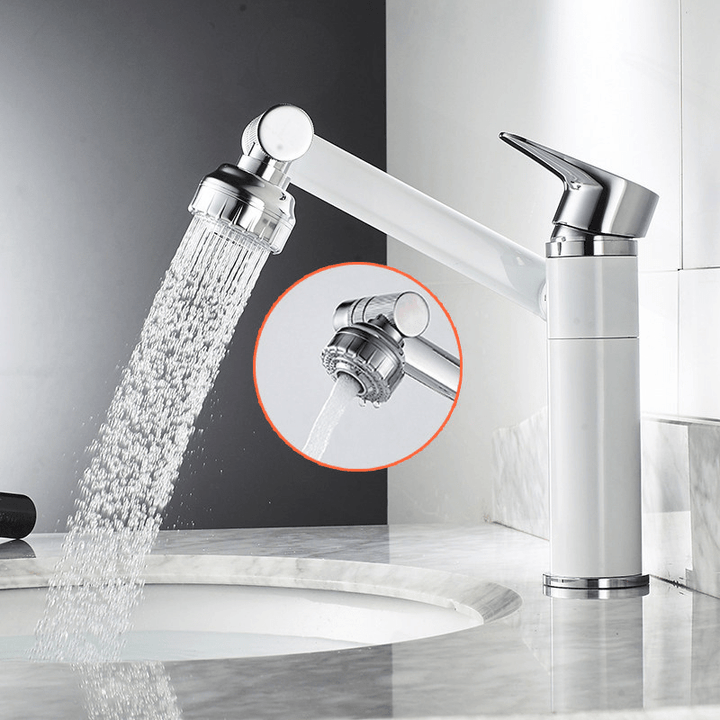 Flexispout – 360° fleksibel Armatur med Sprühfunksjon for mer Komfort am Waschbecken