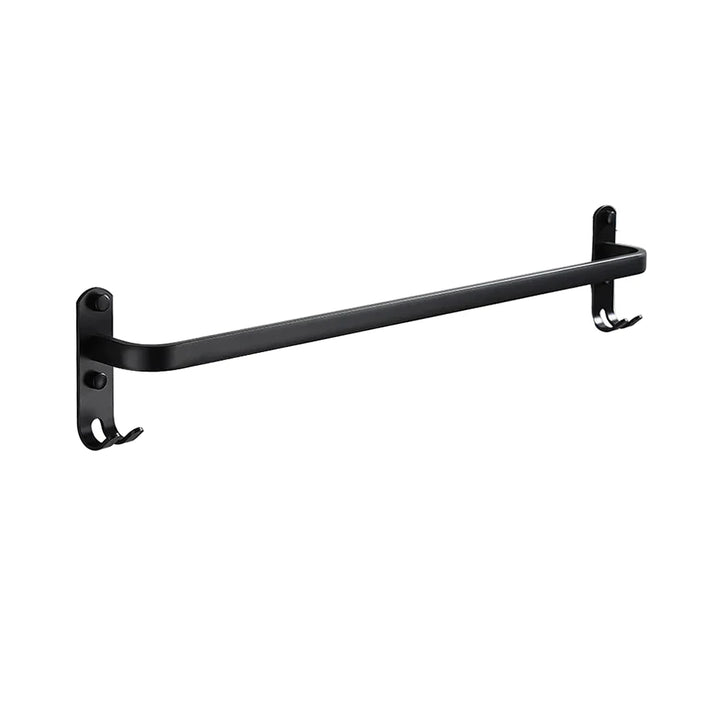 Skanto | FlexRack – Veggmontert Aluminium Baderomsregal med 3 Tverrbjelker
