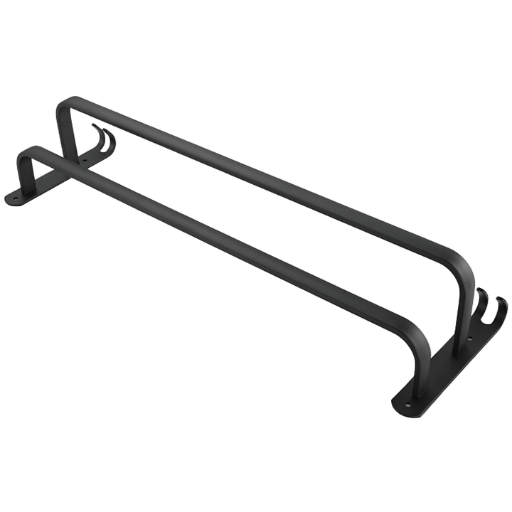 Skanto | FlexRack – Veggmontert Aluminium Baderomsregal med 3 Tverrbjelker