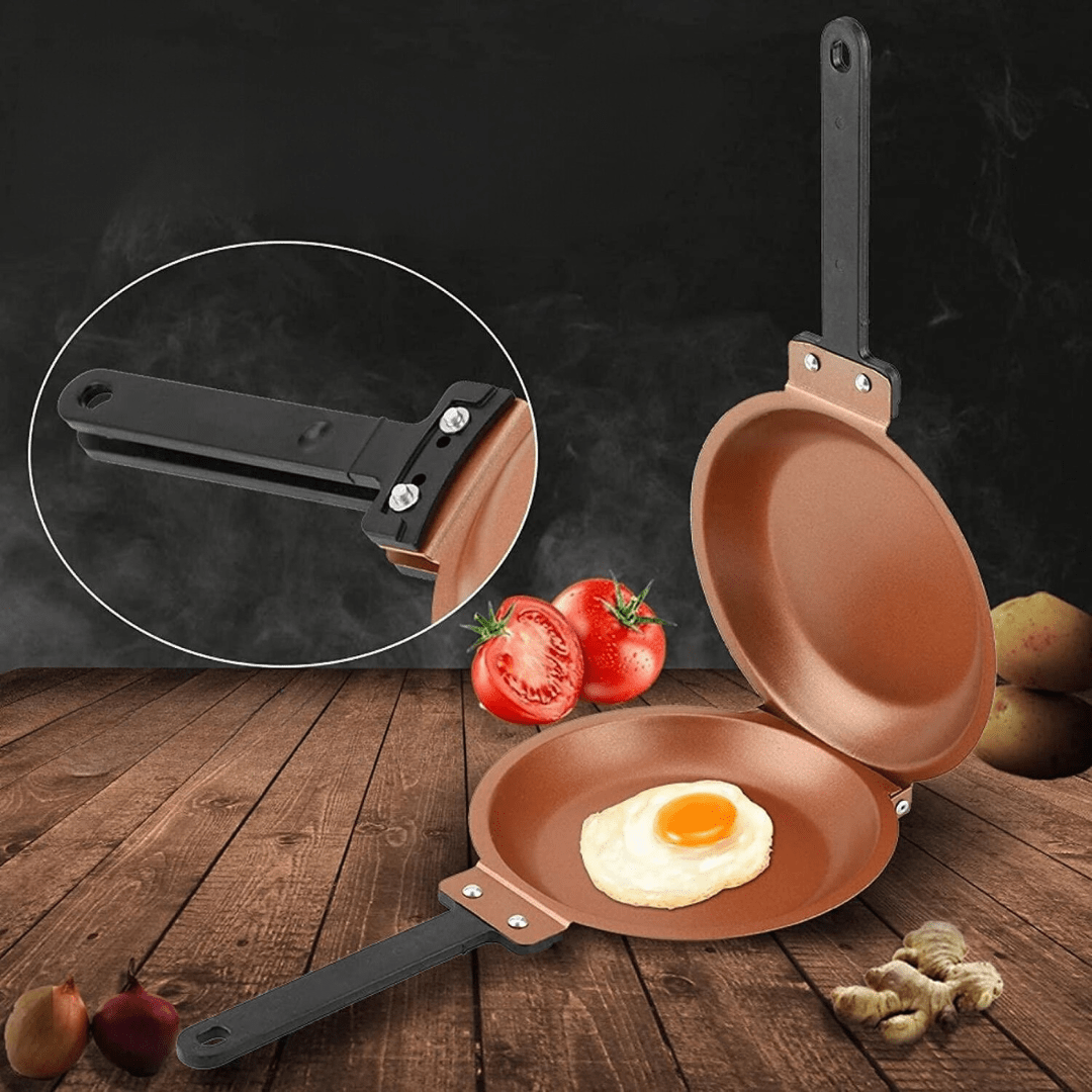 Skanto | Flipchef – Non-Stick Vende Stekepanne for Uanstrengt Matlaging