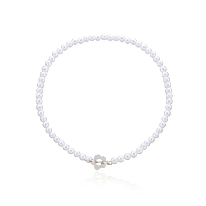 Skanto | Blomster Choker Blomst Lås Halskjede