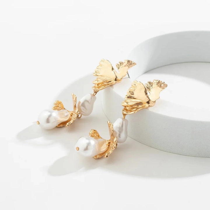 Skanto | Blomster Perle Blomstrende Øredobber
