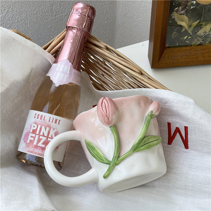Skanto | Frendorf 3D Floral Håndmalt Krus