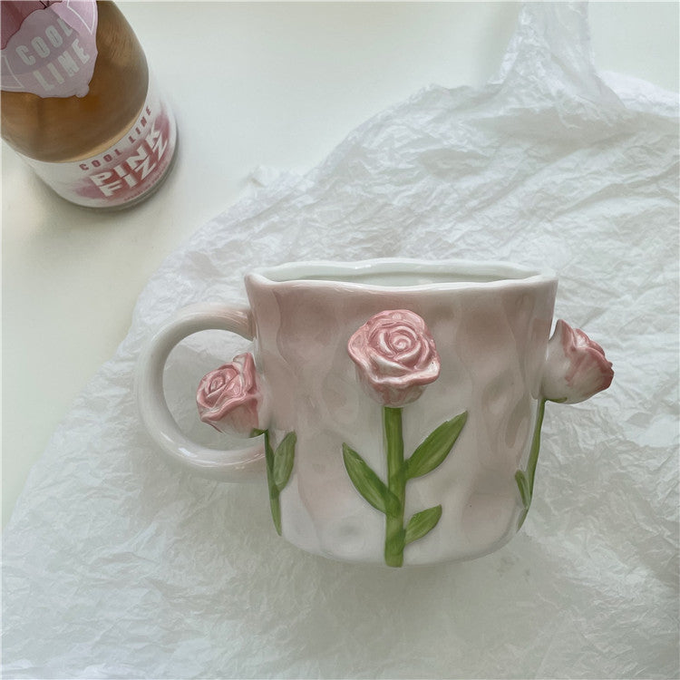 Skanto | Frendorf 3D Floral Håndmalt Krus