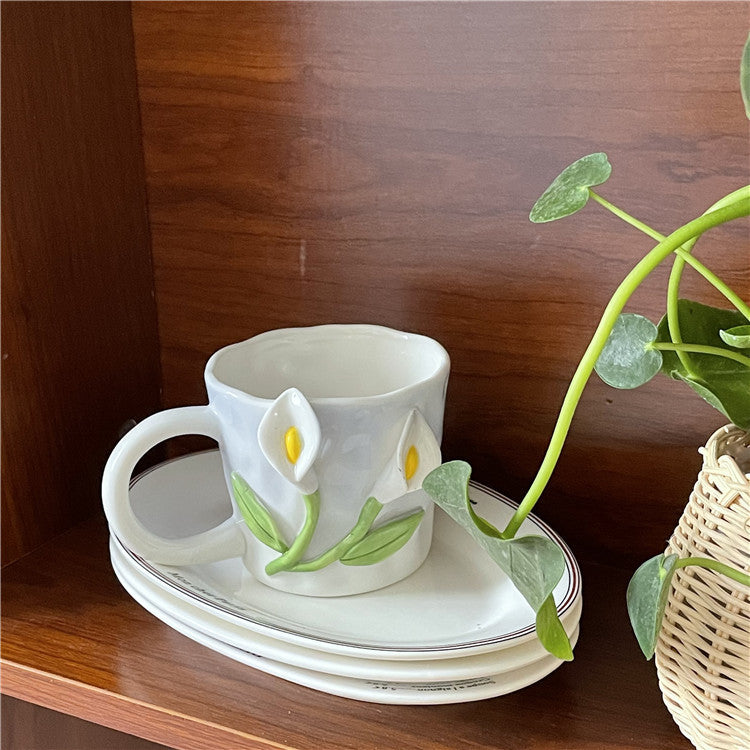 Skanto | Frendorf 3D Floral Håndmalt Krus
