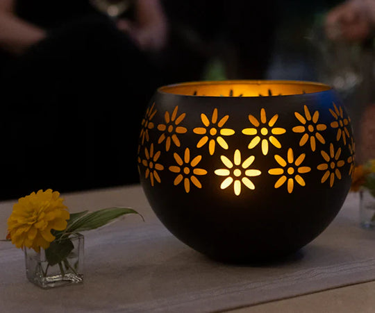 Skanto | Blomsterlyskilde med diffuser – Fleuris