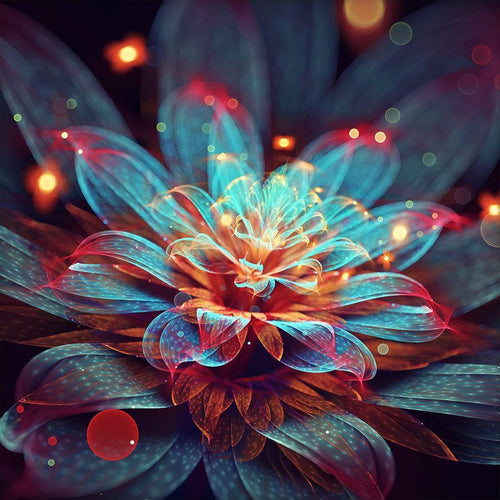 Mystical Flower - GemPaint Kit | Skanto