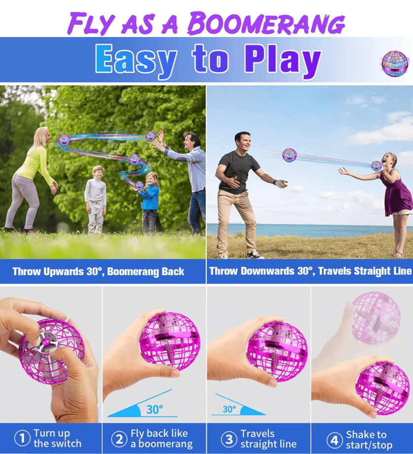 Flying Spinner - Gyro Pro Ball | Skanto