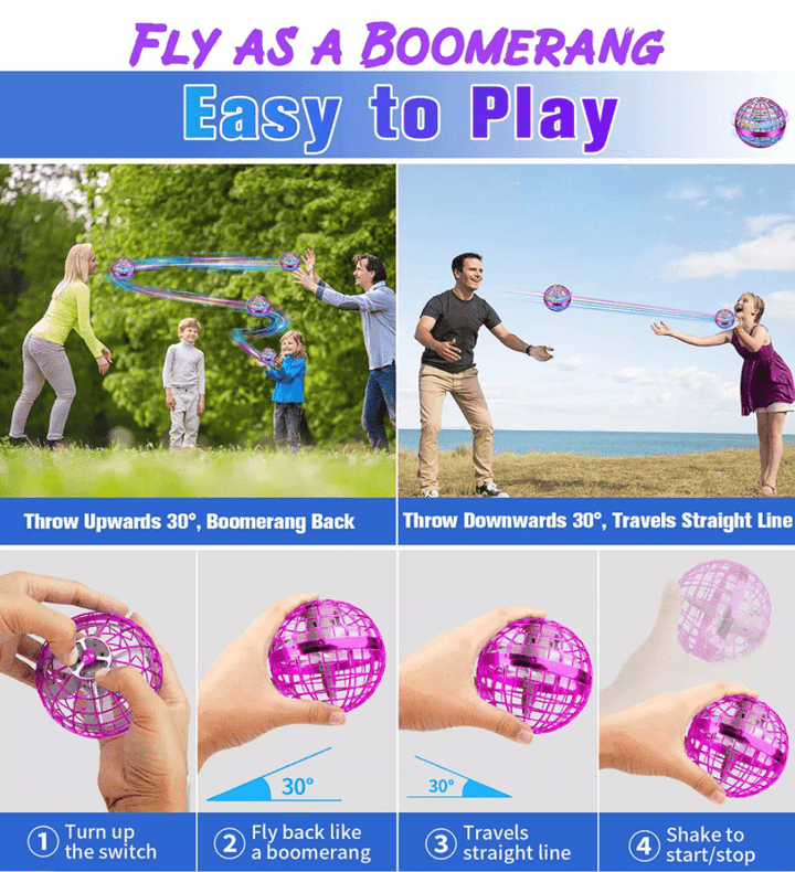 Flying Spinner - Gyro Pro Ball | Skanto