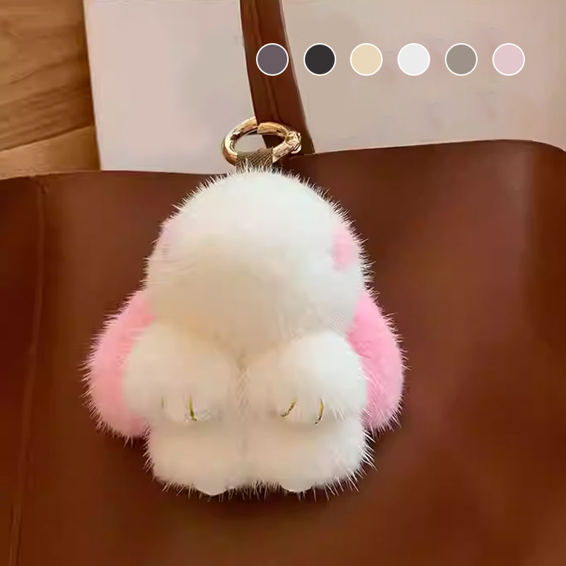 Skanto | Håndlaget Myk Kanin PomPom Charms (Boksutgave)
