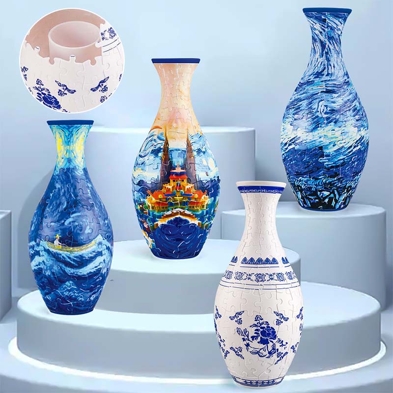 Skanto | 3D Kunst Puslespill Vase