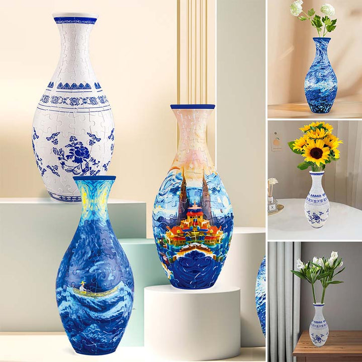 Skanto | 3D Kunst Puslespill Vase