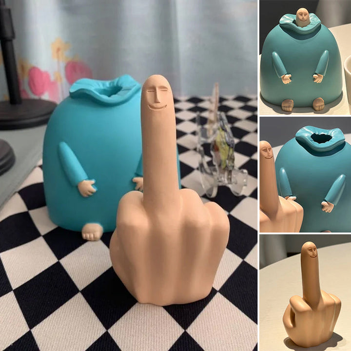 Skanto | Liten Blå Midtfinger Ornament