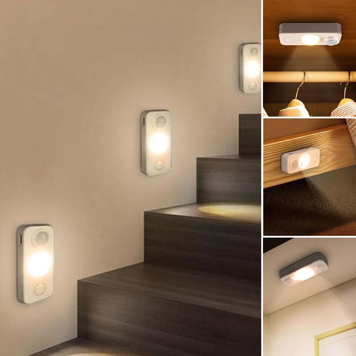 Skanto | LED Bevegelsessensor Spotlys - 4 stk
