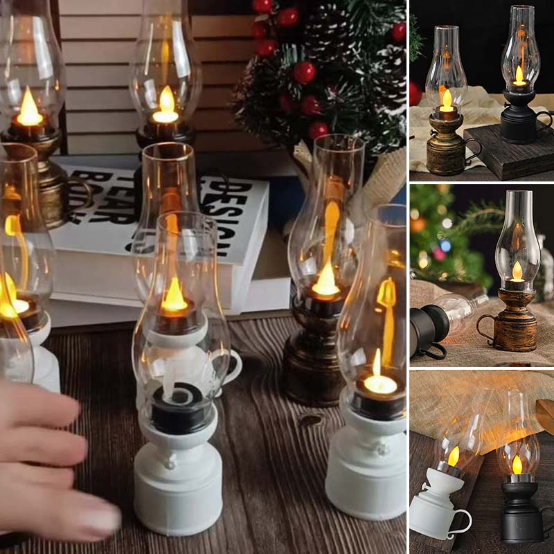 Elektronisk LED Vintage Oljelampe | Skanto