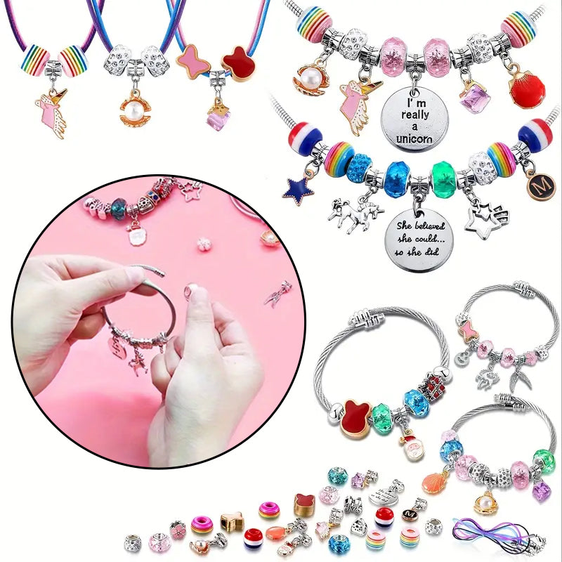 Skanto | Jente Charm Armbånd Håndverkssett