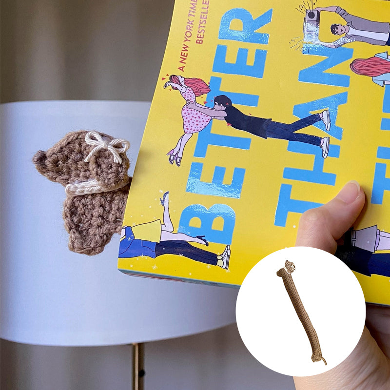 Skanto | Heklet Dachshund Bokmerke